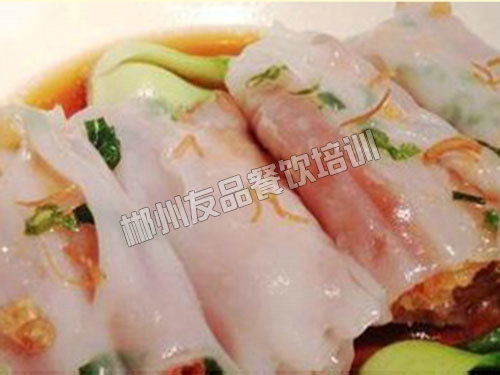 鸡蛋瘦肉肠粉