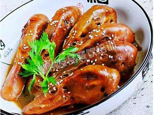 卤鸭头
